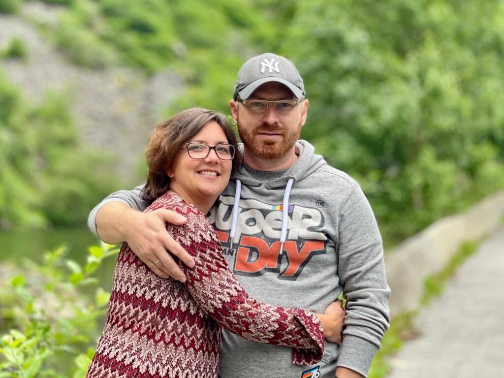 Katarina og Kim på fjellet